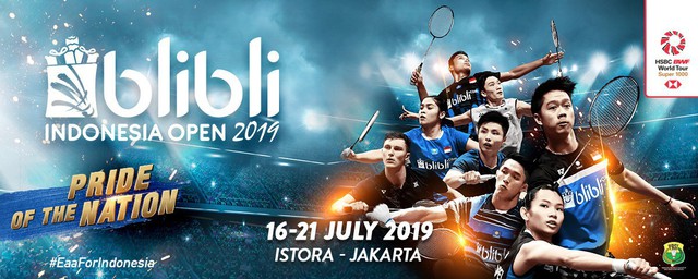 Đài THVN tường thuật trực tiếp giải cầu lông Indonesia mở rộng 2019 - Ảnh 1.