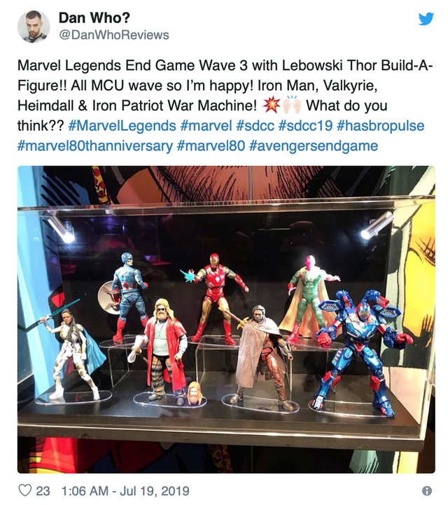 Thor béo sở hữu mô hình riêng trong hội Avengers: Endgame tại Comic-Con - Ảnh 3.