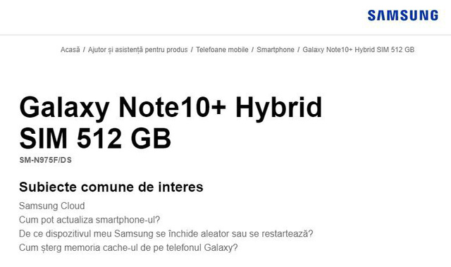 Samsung vô tình xác nhận sẽ có phiên bản Galaxy Note 10+ - Ảnh 1.