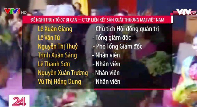 Đề nghị truy tố 7 bị can trong vụ án lừa đảo đa cấp Liên kết Việt - Ảnh 1.