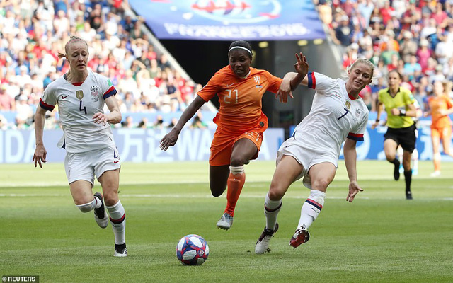 ĐT Mỹ 2-0 ĐT Hà Lan: ĐT Mỹ bảo vệ thành công chức vô địch World Cup bóng đá nữ - Ảnh 1.