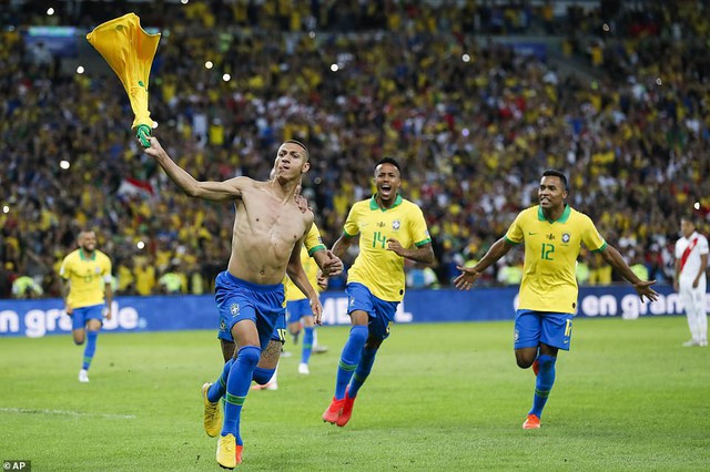 ẢNH: Jesus nhận thẻ đỏ, Brazil vẫn vô địch Copa America sau 12 năm chờ đợi - Ảnh 15.