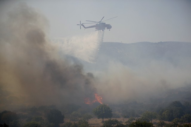 Hy Lạp ra cảnh báo đỏ về nguy cơ cháy rừng trên toàn quốc - Ảnh 6.