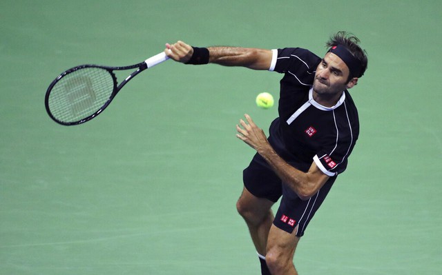 Mỹ mở rộng 2019: Thua set đầu, Federer vượt khó giành vé vào vòng 2 - Ảnh 1.
