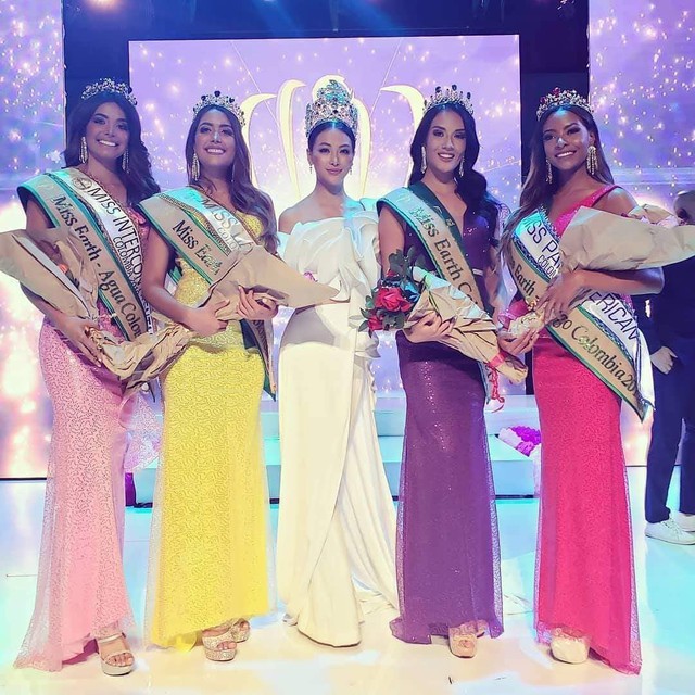 Phương Khánh diện thiết kế độc lạ làm Giám khảo Miss Earth Colombia 2019 - Ảnh 1.