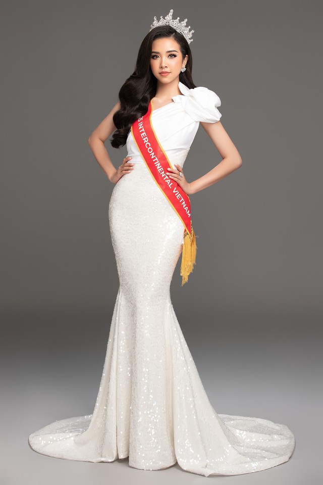 Á hậu Thúy An xuất hiện nóng bỏng trên trang chủ Miss Intercontinental - Ảnh 4.
