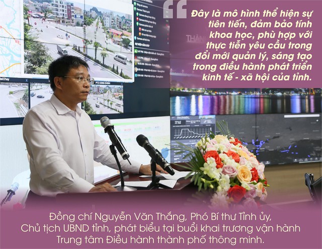 Khai trương vận hành Trung tâm Điều hành thành phố thông minh tỉnh Quảng Ninh - Ảnh 6.
