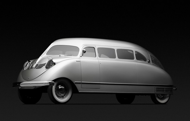 Chiêm ngưỡng chiếc minivan hình giọt lệ đầu tiên trên thế giới, vật chứng của thế chiến thứ 2 - Ảnh 1.