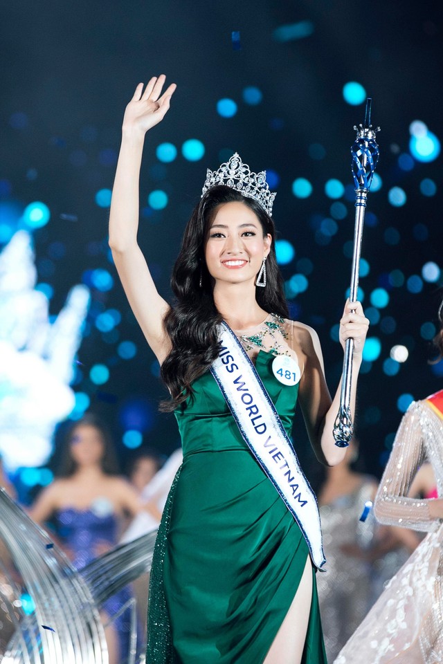 VIDEO: Khoảnh khắc Lương Thùy Linh đăng quang Hoa hậu thế giới Việt Nam 2019 - Ảnh 1.