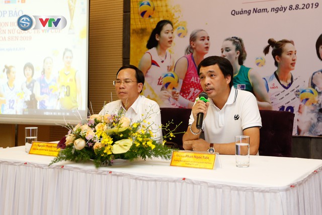 Họp báo bình chọn danh hiệu Hoa khôi VTV Cup Tôn Hoa Sen 2019 - Ảnh 1.