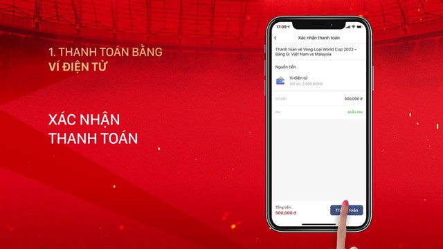 Hướng dẫn chi tiết mua vé bóng đá xem ĐT Việt Nam tại vòng loại World Cup 2022 trên ứng dụng di động - Ảnh 22.