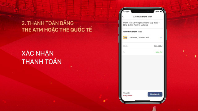 Hướng dẫn chi tiết mua vé bóng đá xem ĐT Việt Nam tại vòng loại World Cup 2022 trên ứng dụng di động - Ảnh 26.