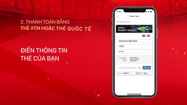 Hướng dẫn chi tiết mua vé bóng đá xem ĐT Việt Nam tại vòng loại World Cup 2022 trên ứng dụng di động - Ảnh 27.