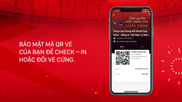 Hướng dẫn chi tiết mua vé bóng đá xem ĐT Việt Nam tại vòng loại World Cup 2022 trên ứng dụng di động - Ảnh 30.