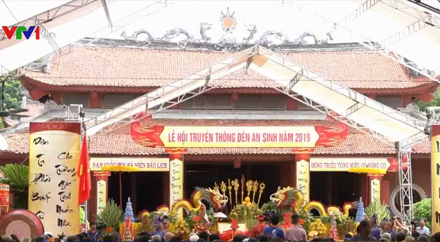 Lễ hội truyền thống đền An Sinh - Ảnh 1.