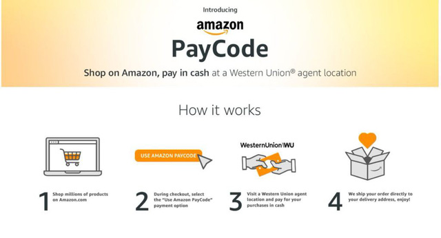 Trả tiền mặt khi mua sắm online qua Amazon - Ảnh 1.