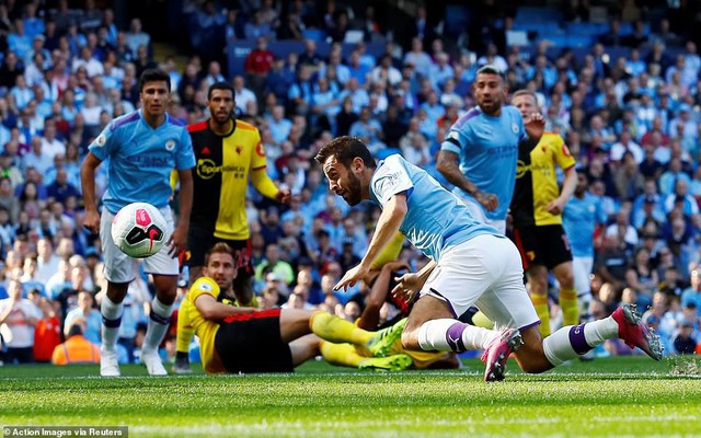 Ghi 5 bàn trong 18 phút đầu hiệp, Manchester City ‘hủy diệt’ Watford 8-0 - Ảnh 3.