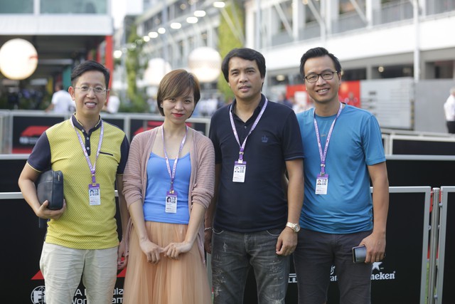 Sức nóng Singapore GP qua cảm nhận của phóng viên VTV - Ảnh 2.