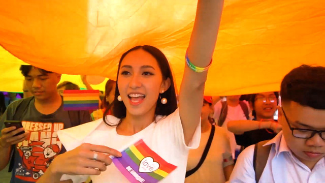 Thu Hiền quay clip cùng cộng đồng LGBT để dự thi Hoa hậu châu Á - Thái Bình Dương - Ảnh 6.