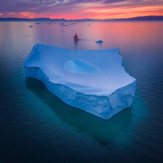 Chiêm ngưỡng vẻ đẹp băng giá ở Greenland - Ảnh 12.