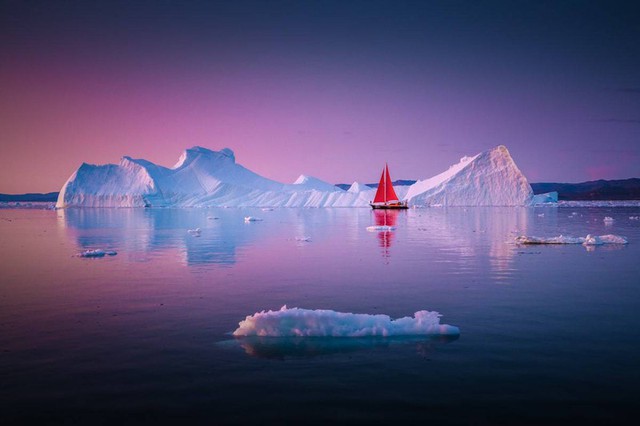 Chiêm ngưỡng vẻ đẹp băng giá ở Greenland - Ảnh 7.