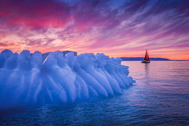 Chiêm ngưỡng vẻ đẹp băng giá ở Greenland - Ảnh 10.