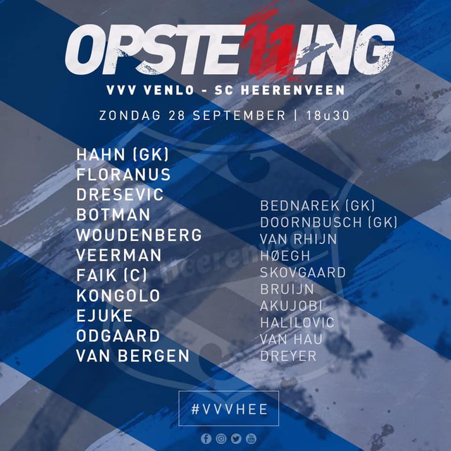 HLV Heerenveen chốt danh sách đá chính trận gặp VVV-Venlo, Văn Hậu chờ cơ hội - Ảnh 1.