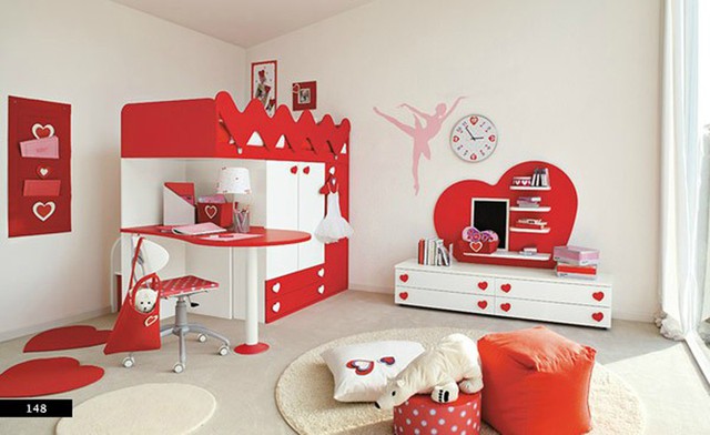 Thiết kế phòng của trẻ kết hợp màu trắng với màu sắc sặc sỡ - Ảnh 3.