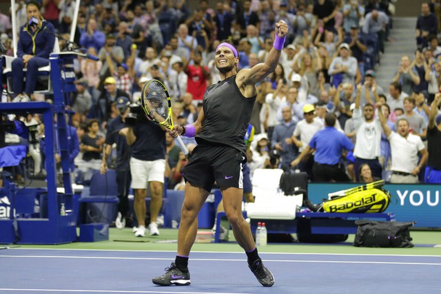 Mỹ mở rộng 2019: Nadal loại Marin Cilic bằng cú đánh bóng không tưởng - Ảnh 3.