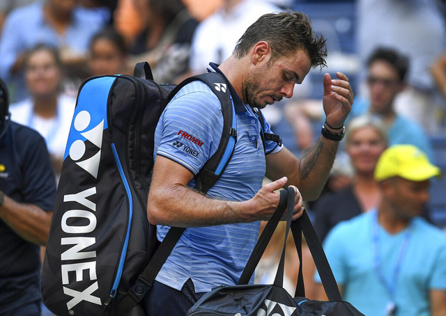 Tháº§n Äá»ng quáº§n vá»£t Nga Äáº£ báº¡i Stan Wawrinka - áº¢nh 1.