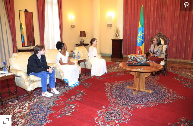 Angelina Jolie cùng các con tới Ethiopia đón năm mới - Ảnh 1.