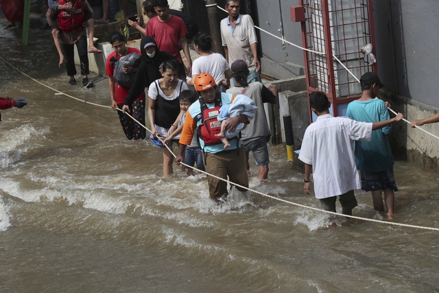 Indonesia chuẩn bị hứng chịu nhiều đợt mưa lớn trên cả nước - Ảnh 1.