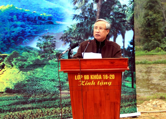 Đồng chí Trần Quốc Vượng dự Lễ phát động Tết trồng cây tại Tuyên Quang - Ảnh 1.