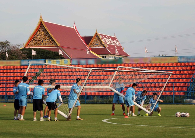 ĐT U23 Việt Nam tích cực tập luyện tại Thái Lan - Ảnh 5.