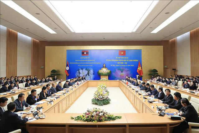 Kỳ họp lần thứ 42 Ủy ban liên Chính phủ Việt Nam - Lào - Ảnh 4.