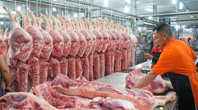 Thịt lợn nhập khẩu tăng gấp đôi - Ảnh 1.