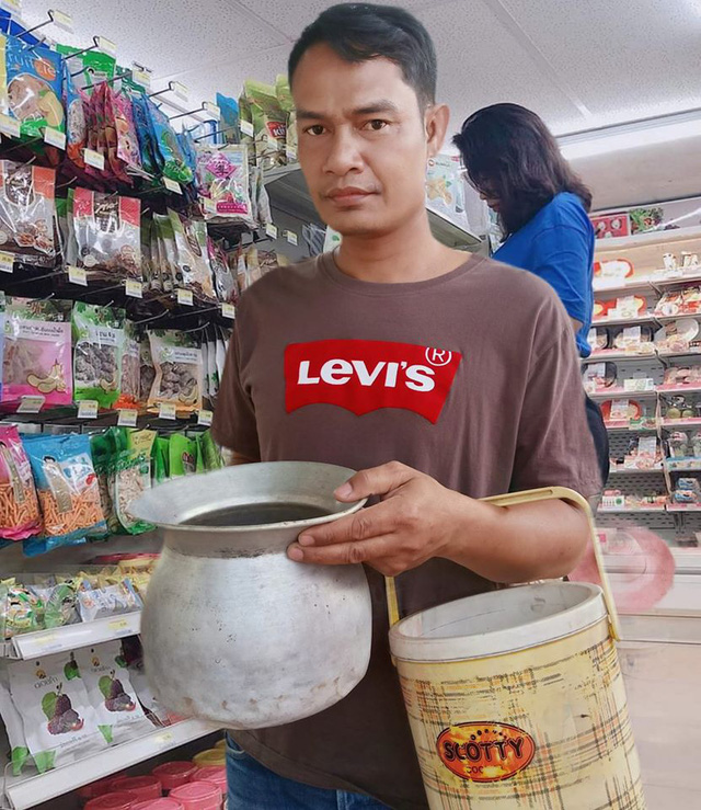 Siêu thị cấm túi nylon, người Thái Lan sáng tạo đủ cách để mua sắm - Ảnh 4.