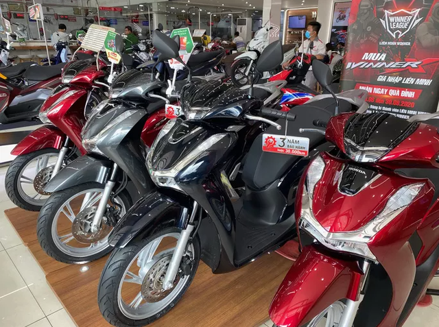 Doanh số xe máy Honda Việt Nam sụt giảm mạnh - Ảnh 1.