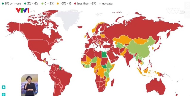 Bảng thống kê bản đồ kinh tế thế giới theo quốc gia và khu vực trên thế giới