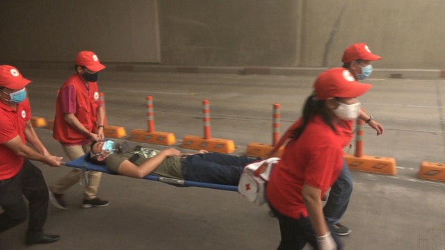 Hơn 300 người tham gia diễn tập cứu hộ, chữa cháy quy mô lớn tại đường hầm Thủ Thiêm - Ảnh 5.