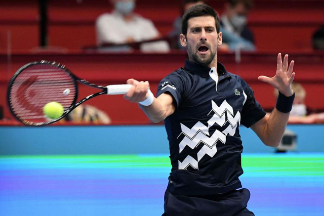 Novak Djokovic vào tứ kết giải quần vợt Vienna mở rộng 2020 - Ảnh 1.