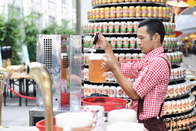 Hào hứng thưởng thức bia Đức tại Lễ hội văn hóa Việt - Đức Kulturfest 2020 - Ảnh 10.