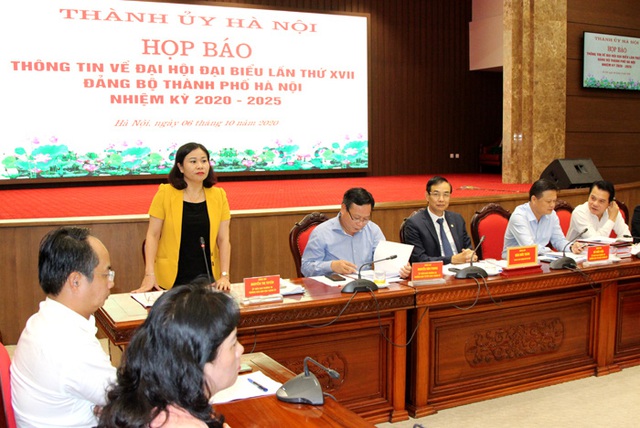81 nhân sự được giới thiệu ứng cử tham gia Ban Chấp hành Đảng bộ TP Hà Nội - Ảnh 4.