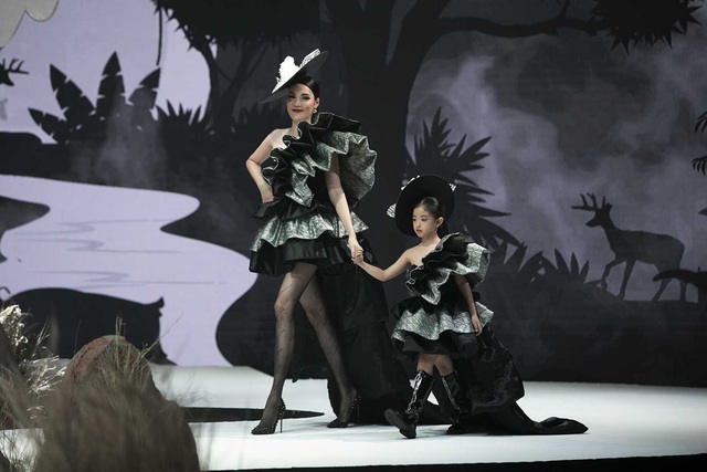 Lan Khuê,Trương Quỳnh Anh, Diệp Bảo Ngọc cuốn hút tại Vietnam Junior Fashion Week - Ảnh 6.