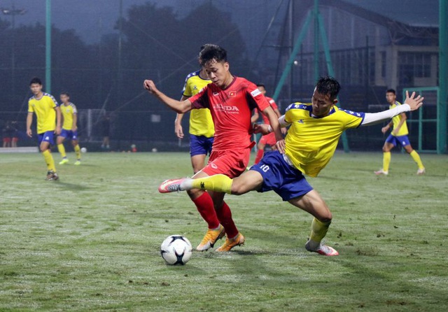 Đấu tập, U22 Việt Nam 4-0 U21 DNH Nam Định: Kết quả tích cực! - Ảnh 1.