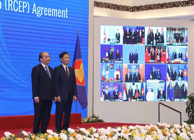 15 nước ký kết Hiệp định Đối tác Kinh tế toàn diện khu vực - Ảnh 1.