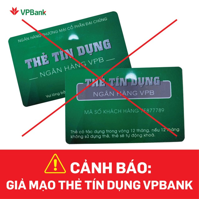 Nhiều ngân hàng cảnh báo thủ đoạn lừa đảo mở thẻ tín dụng giả - Ảnh 1.