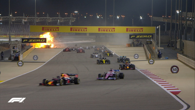 Đua xe F1: Tai nạn kinh hoàng tại Bahrain GP 2020 - Ảnh 2.