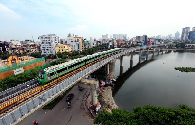 Đường sắt Cát Linh - Hà Đông vận hành thử toàn bộ hệ thống trong 20 ngày - Ảnh 1.