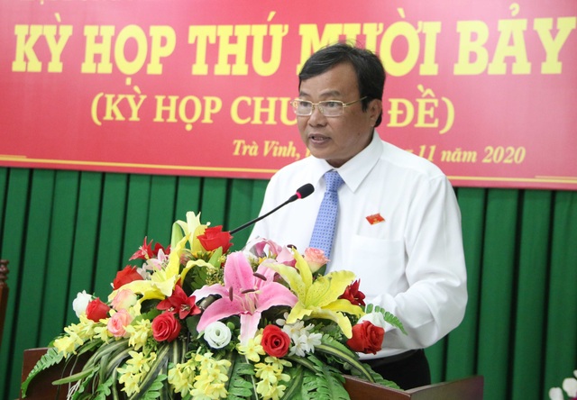 Trà Vinh có tân Chủ tịch HĐND và Chủ tịch UBND tỉnh - Ảnh 1.